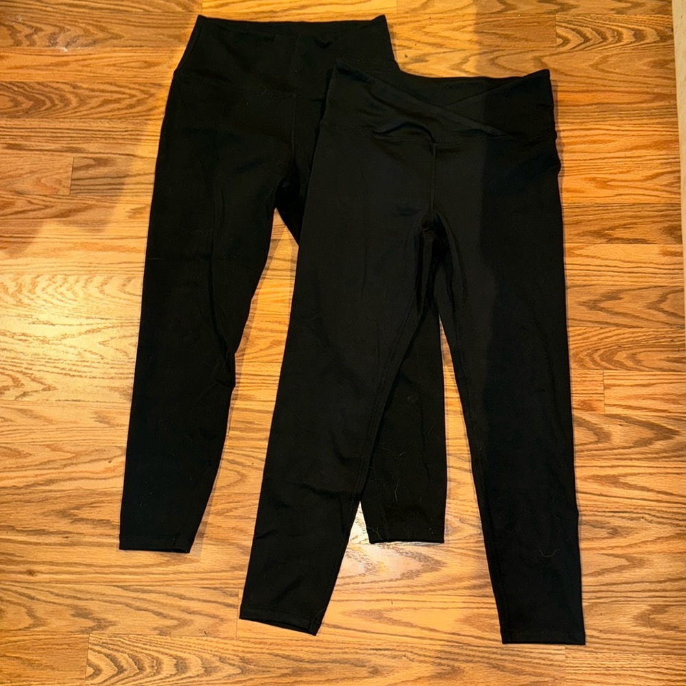 Two pairs of Balance collection leggings
